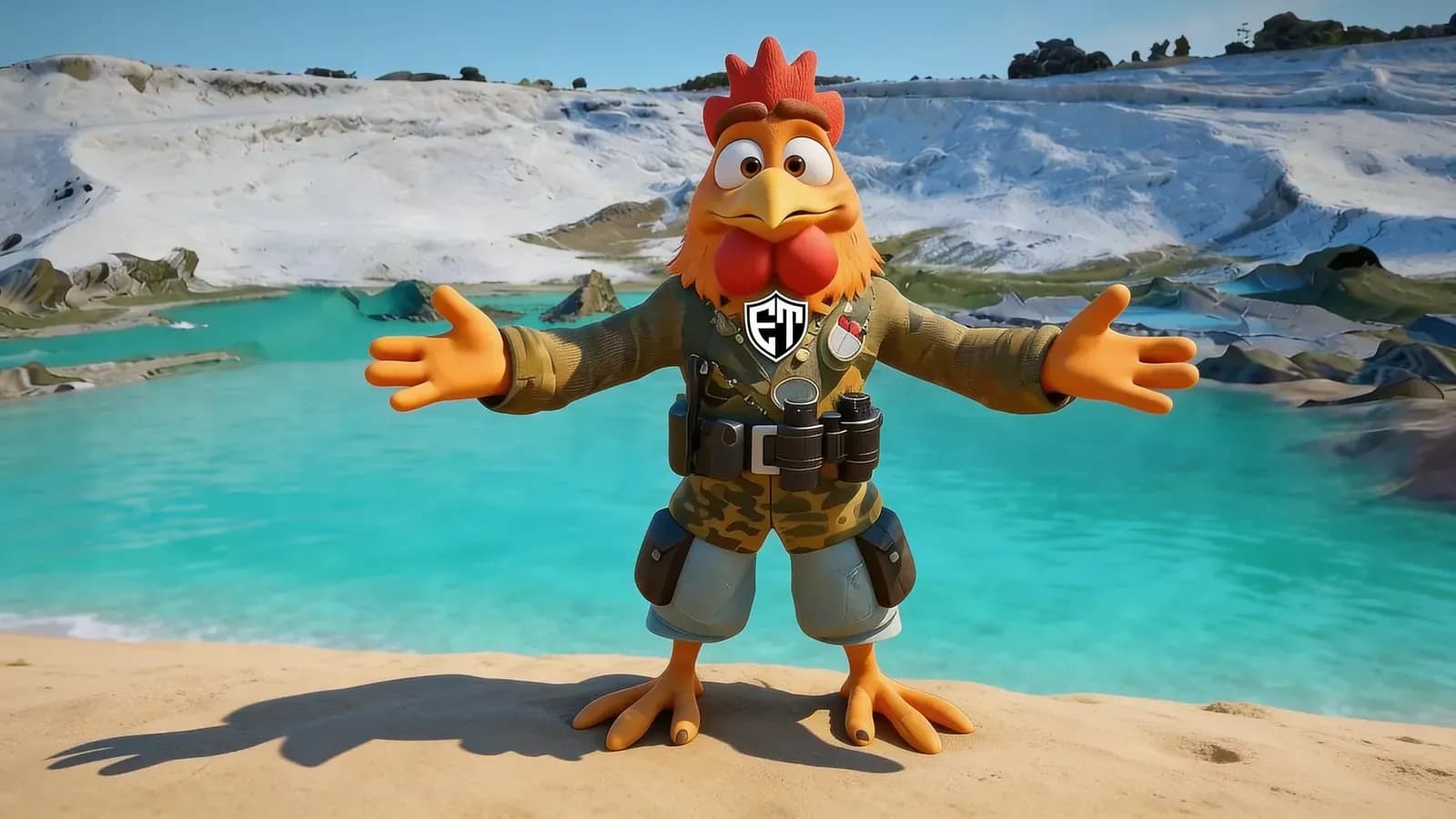 Fırfır'ımız Pamukkale'de