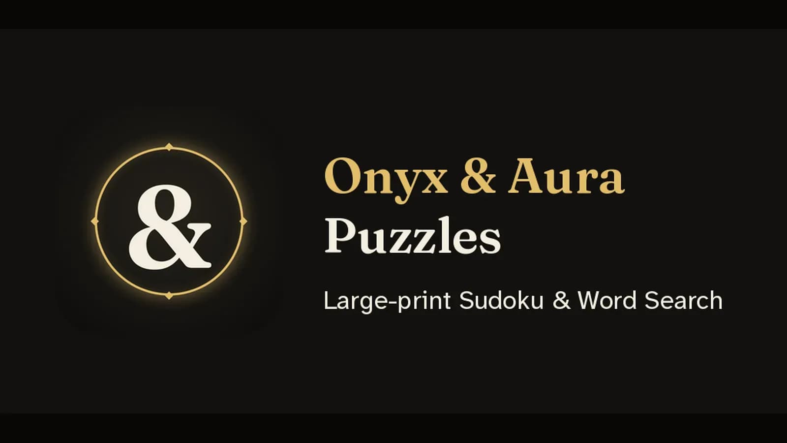 Onyx & Aura Puzzles tanıtım görseli