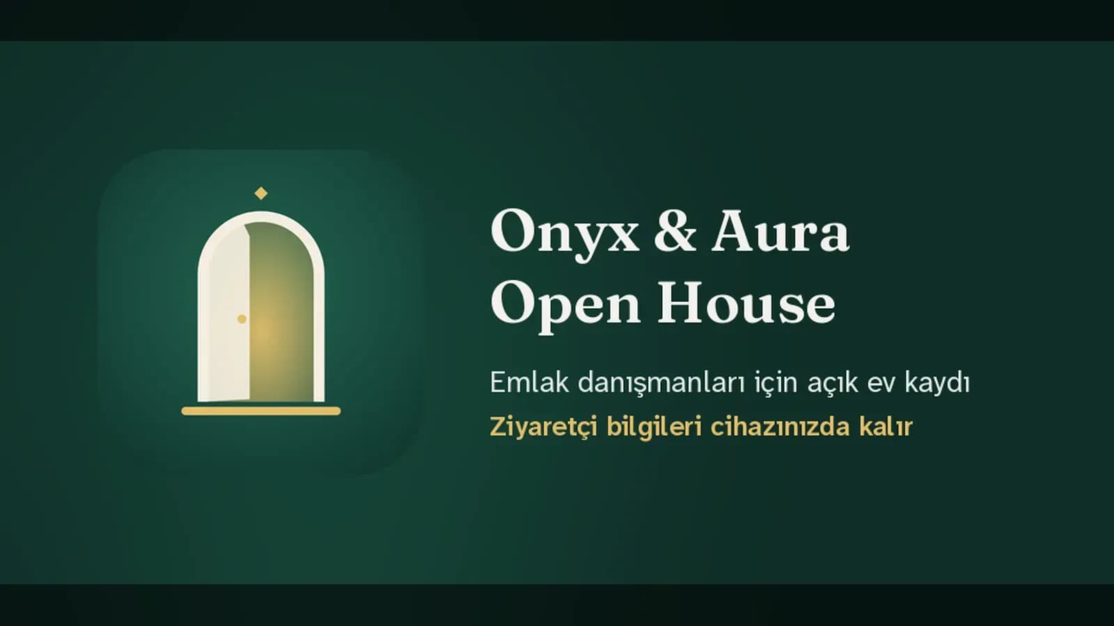 Onyx & Aura Open House tanıtım görseli